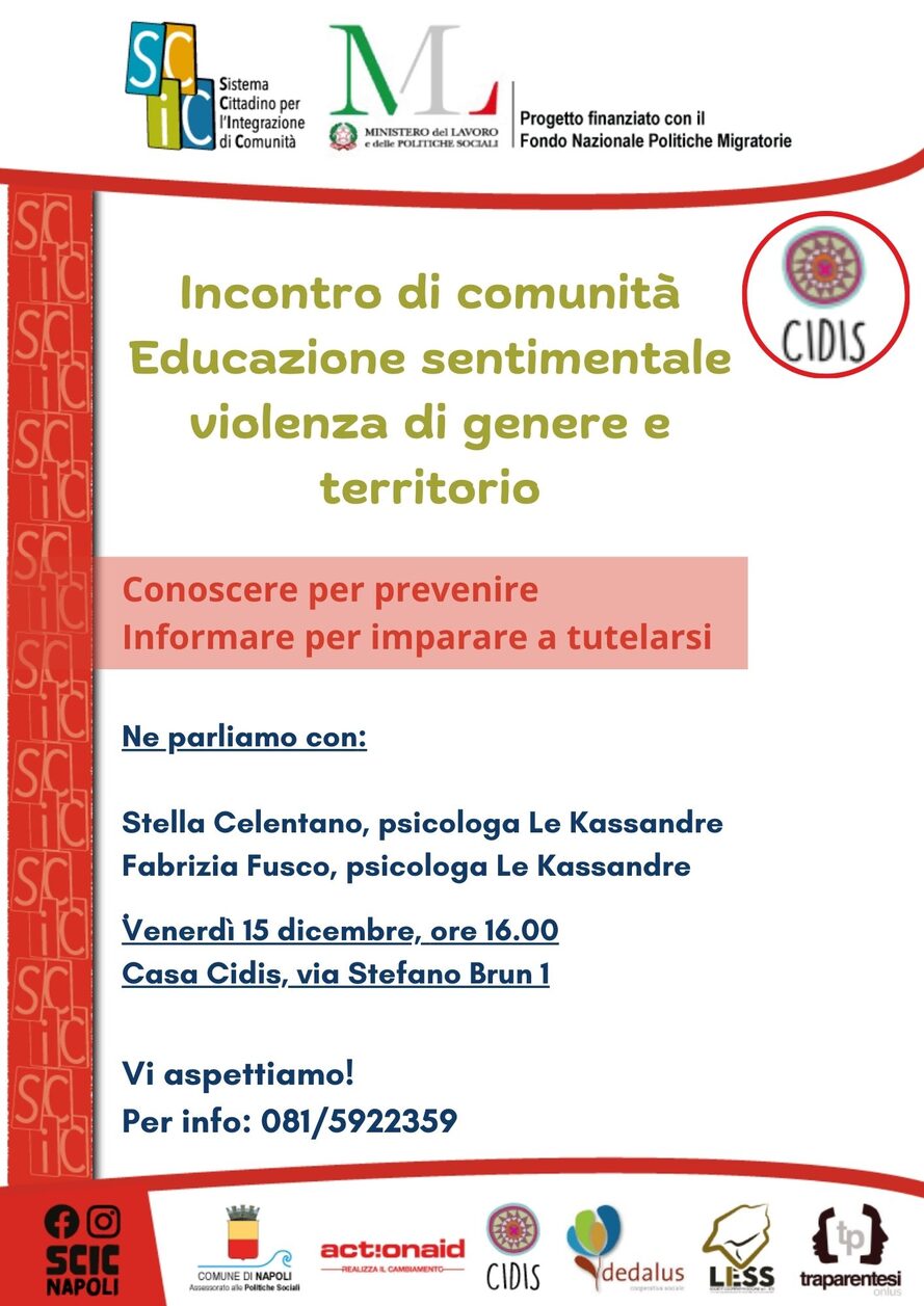 Locandina dell'attività