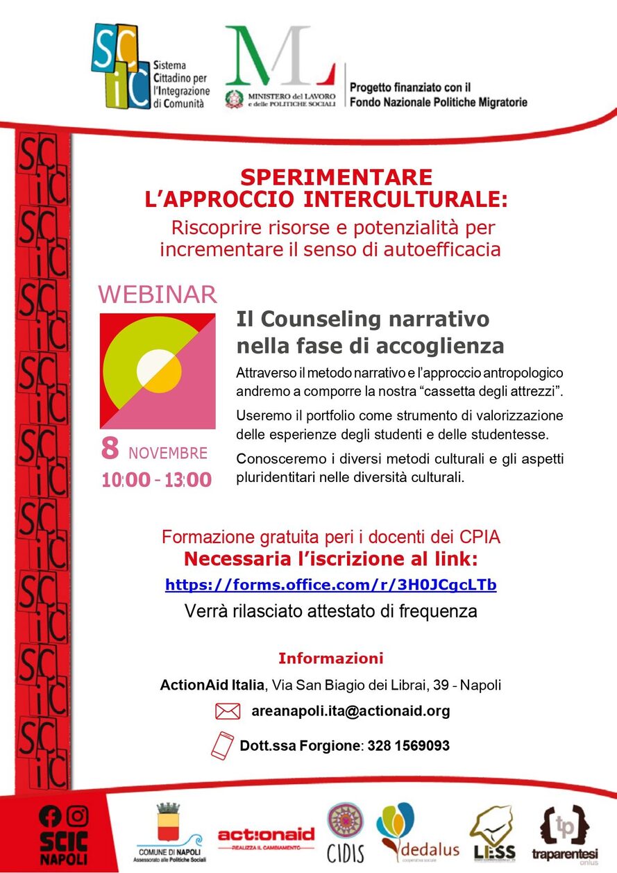 Locandina dell'attività