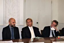 Una foto dell'evento in sala Bobbio