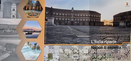 Presentato il francobollo speciale e l’annullo postale “L’Italia riparte, Napoli ti aspetta"