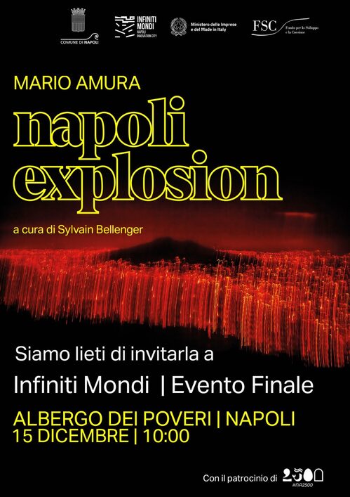 Mostra "Napoli Explosion" di Mario Amura, a cura di Sylvain Bellenger