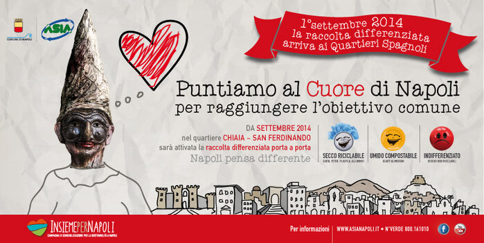 La raccolta differenziata arriva ai Quartieri Spagnoli