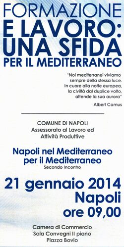 Locandina dell'iniziativa