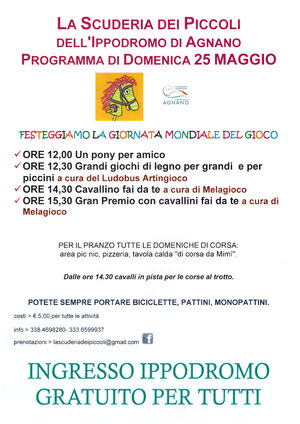 Locandina dell'iniziativa