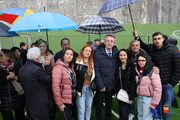 Inaugurato un campetto di calcio per le ragazze e i ragazzi del rione Amicizia 