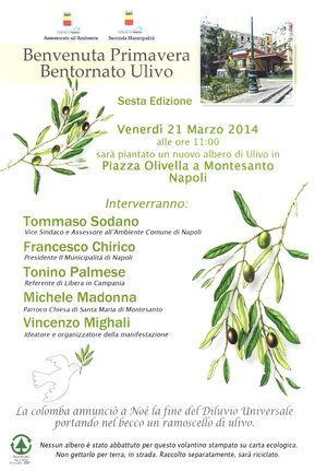 Locandina dell'iniziativa