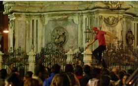 Un artista di strada