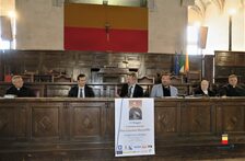 Un momento della cerimonia al Maschio Angioino