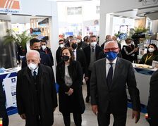 Una immagine dell'incontro alla stazione marittima di Napoli