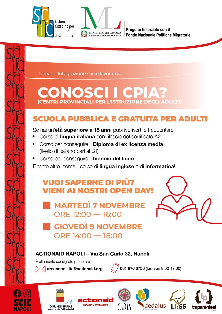 Locandina dell'attività