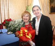 Conferimento medaglia ad Alessandro Rimini