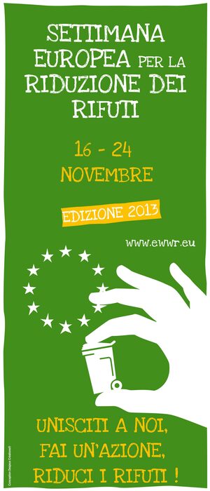 Settimana Europea per la Riduzione dei Rifiuti 2013