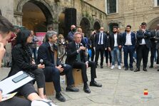 L'incontro del Neet working tour al Maschio Angioino