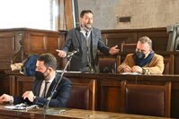 Foto del consiglio comunale del 3 febbraio 2020