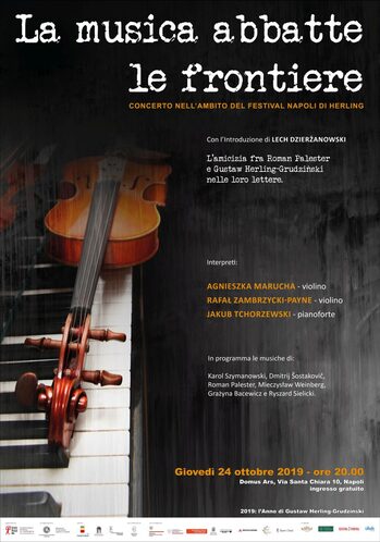 Locandina dell'iniziativa