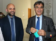 Una foto dell'evento in sala Bobbio