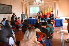 Un momento della presentazione dell'iniziativa in Sala Giunta a Palazzo San Giacomo