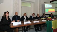 Una foto dell'evento in sala Bobbio