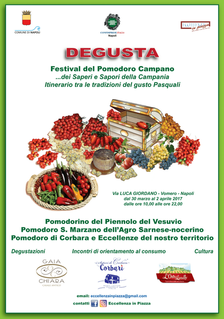 Degusta - Festival del Pomodoro dei saperi e sapori della Campania