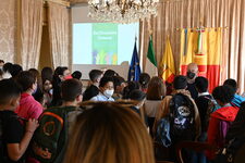 Un momento della presentazione dell'iniziativa in Sala Giunta a Palazzo San Giacomo