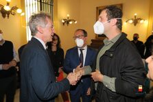 Un momento della conferenza di presentazione del Maggio dei Monumenti in sala Giunta