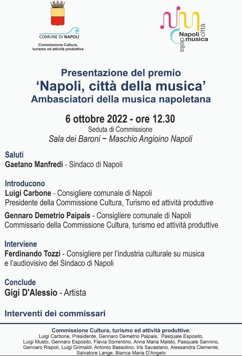 Programma dell'evento