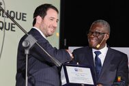 medaglia della città di Napoli a Denis Mukwege